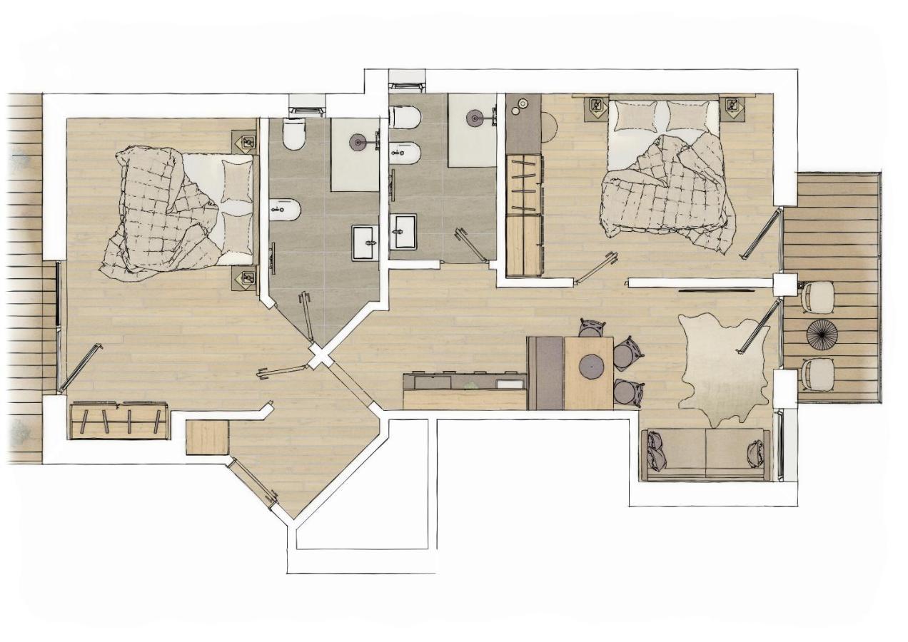 Alpenspitz Appartements - Garni - B&B Рачинес Екстериор снимка